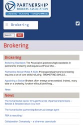 Partnership Brokers Association - Brokering Section